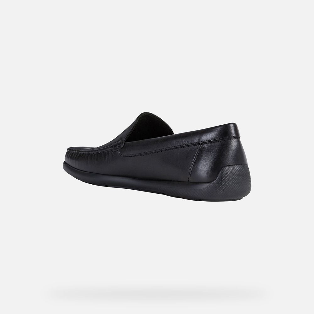 Geox Erkek Loafers Siyah - Devan - YKG-438679